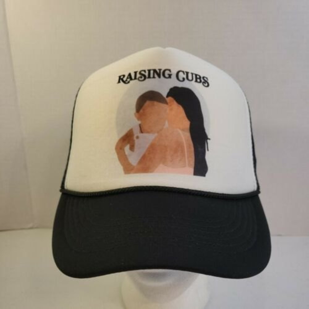 Vintage Cobra Brand Raising Cubs Trucker Meshback Snapback Adjustable Hat